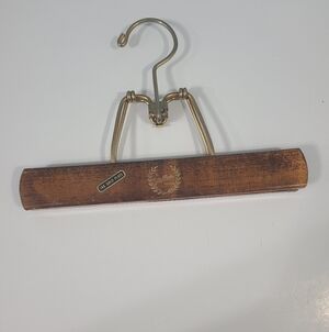 Vintage WALKER Wooden Pants Hanger